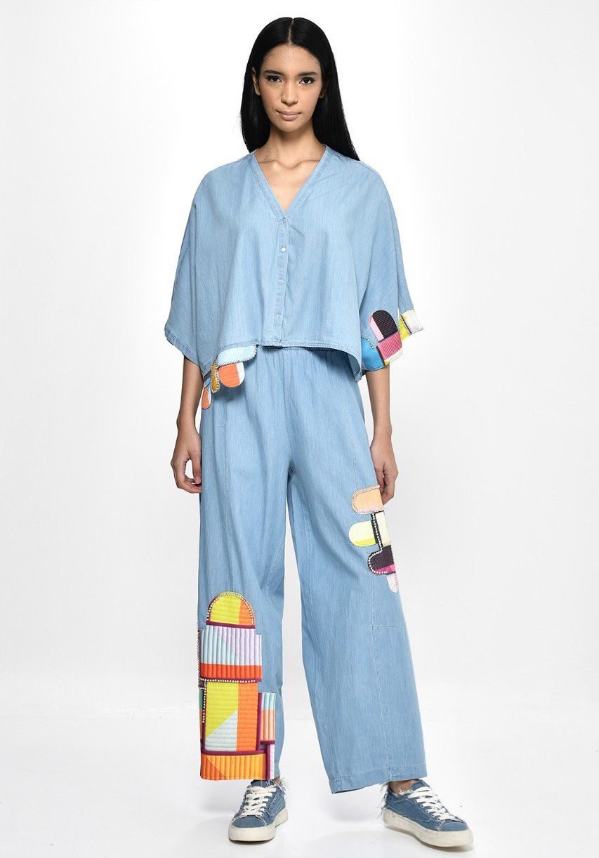 Set Denim Multicolor