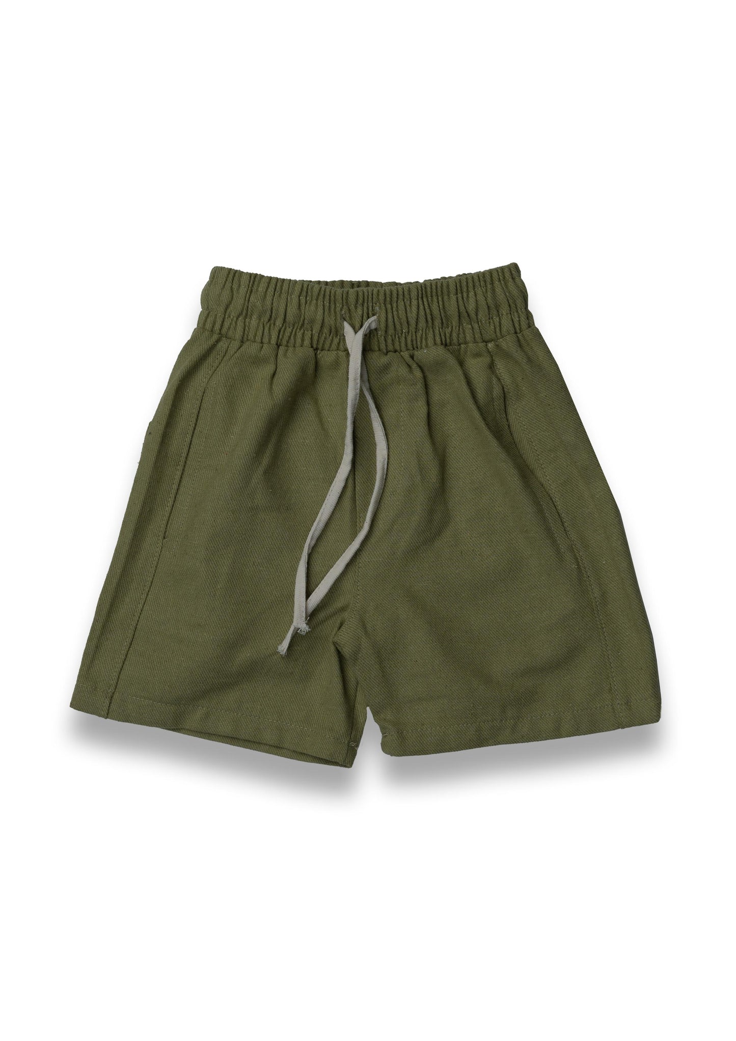 Olive Linen Short