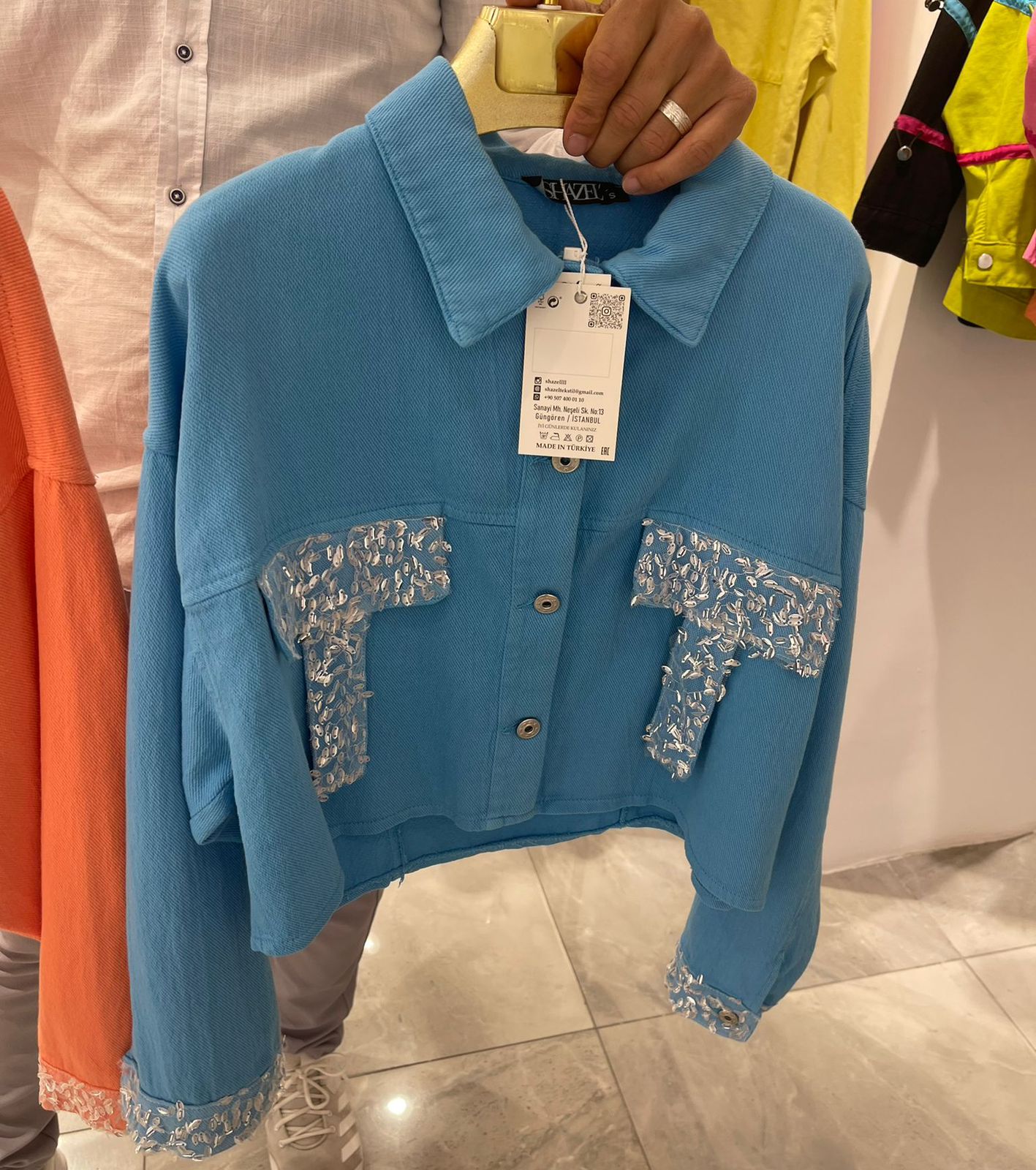 Shazel Jacket Blue