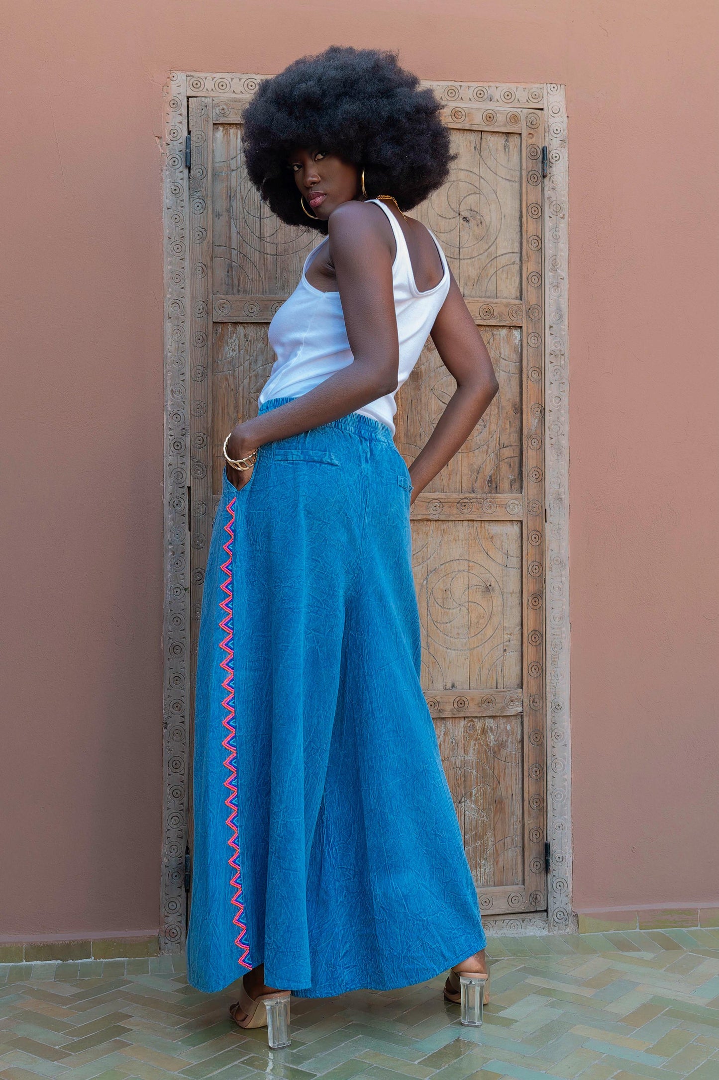 Pants Denim Cotton