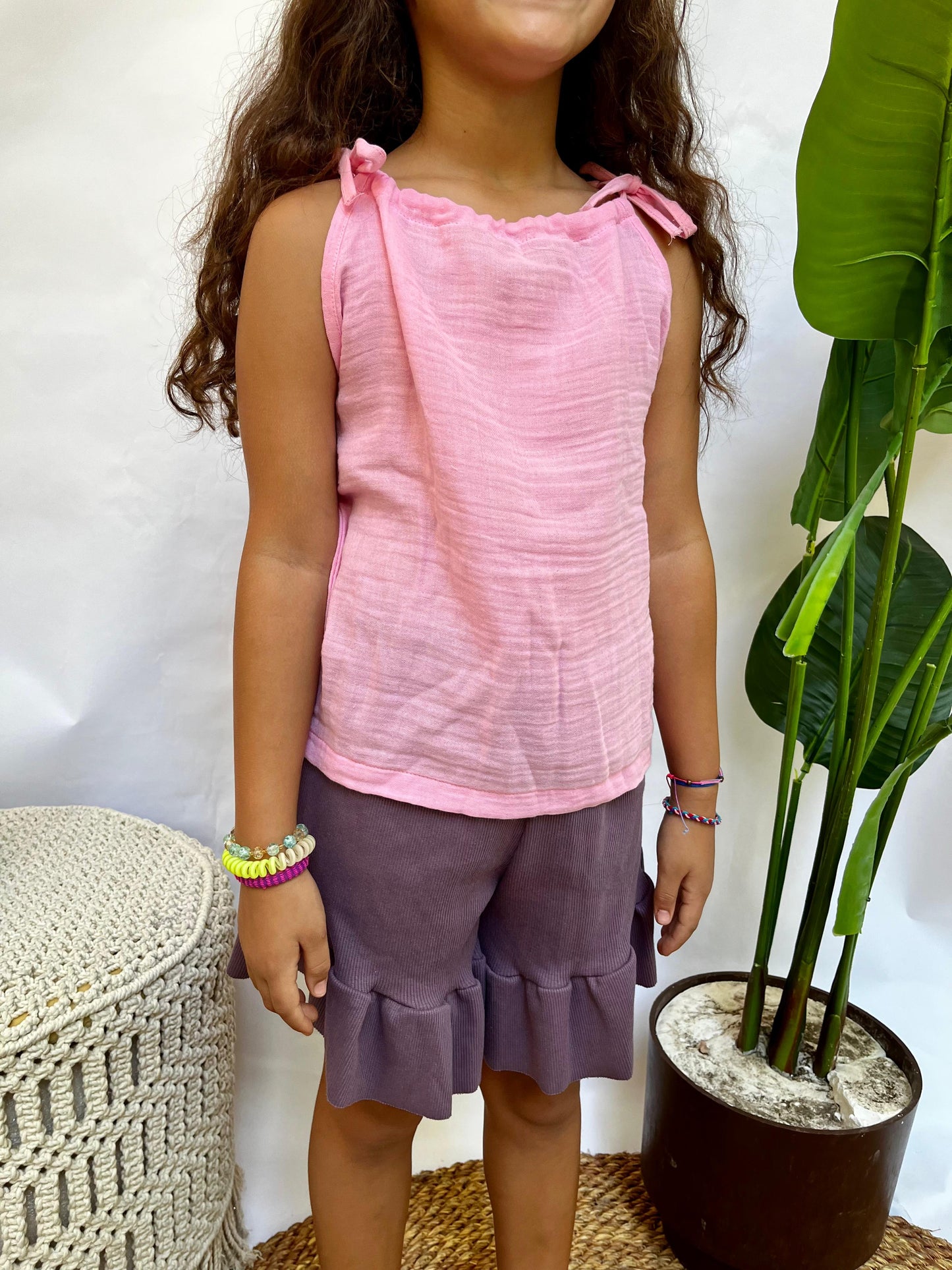 The Pink Ruffle Short