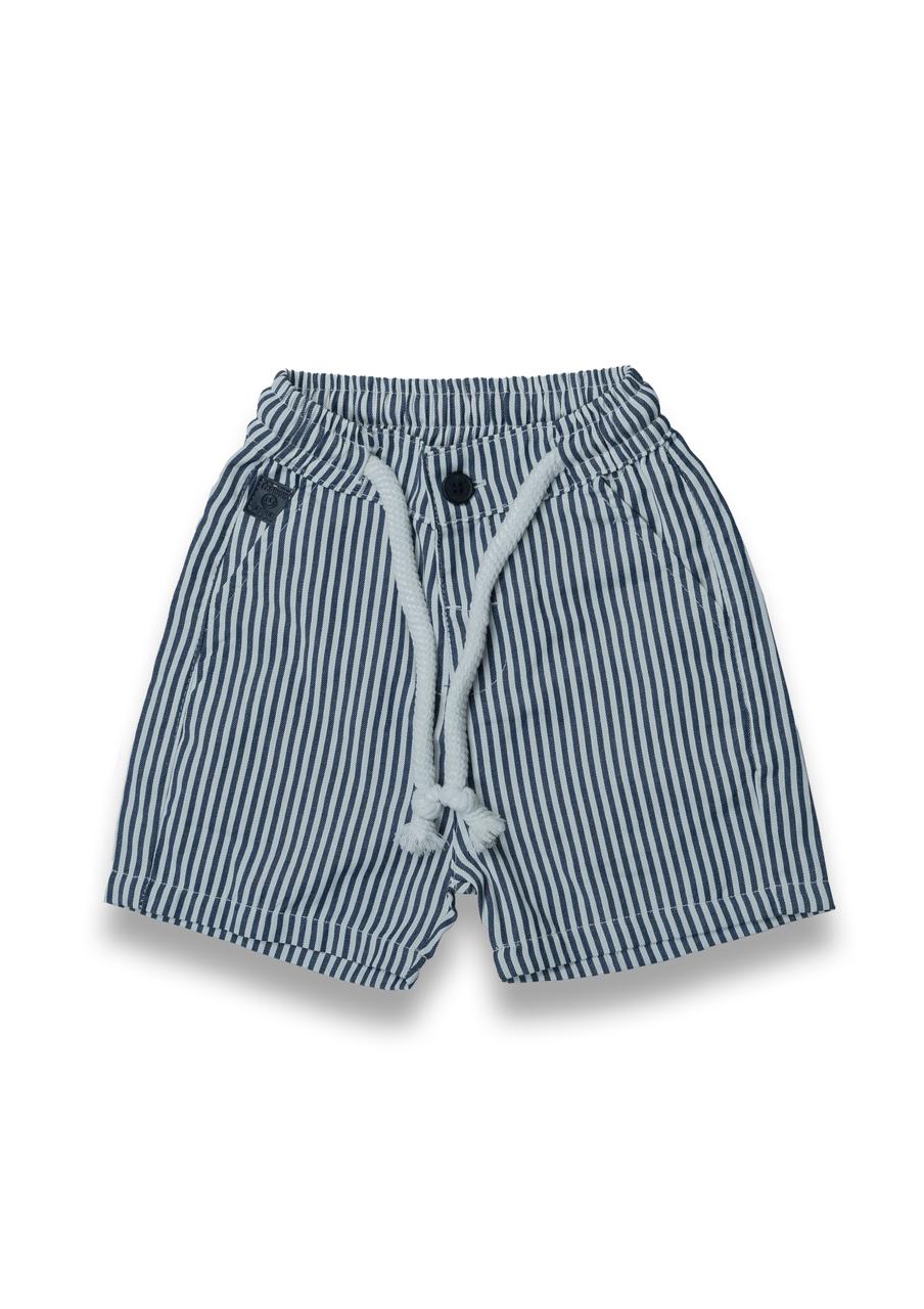 Dark Blue Linen Short