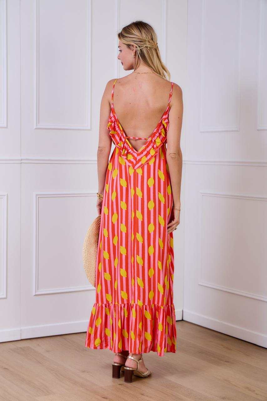 Dress Orange Lemon