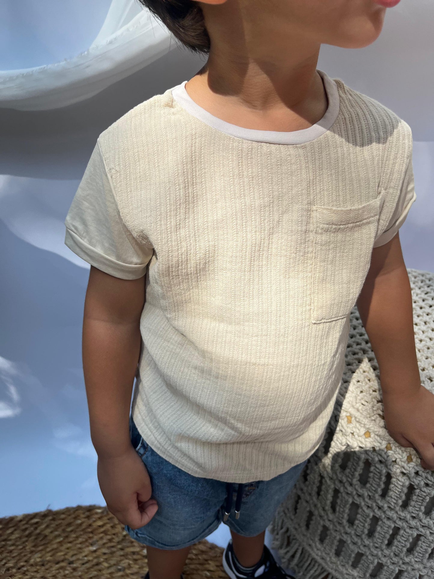Plain Strip Shirt