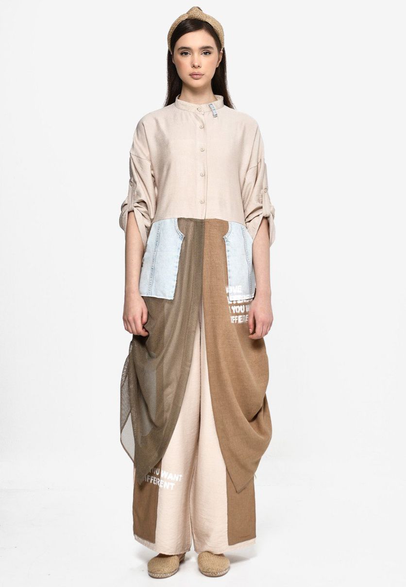 Set DQ Beige Brown