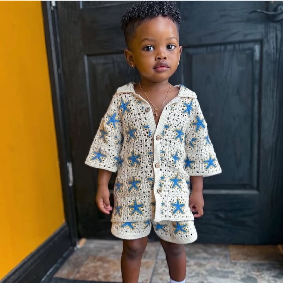 Starfish Crochet Set