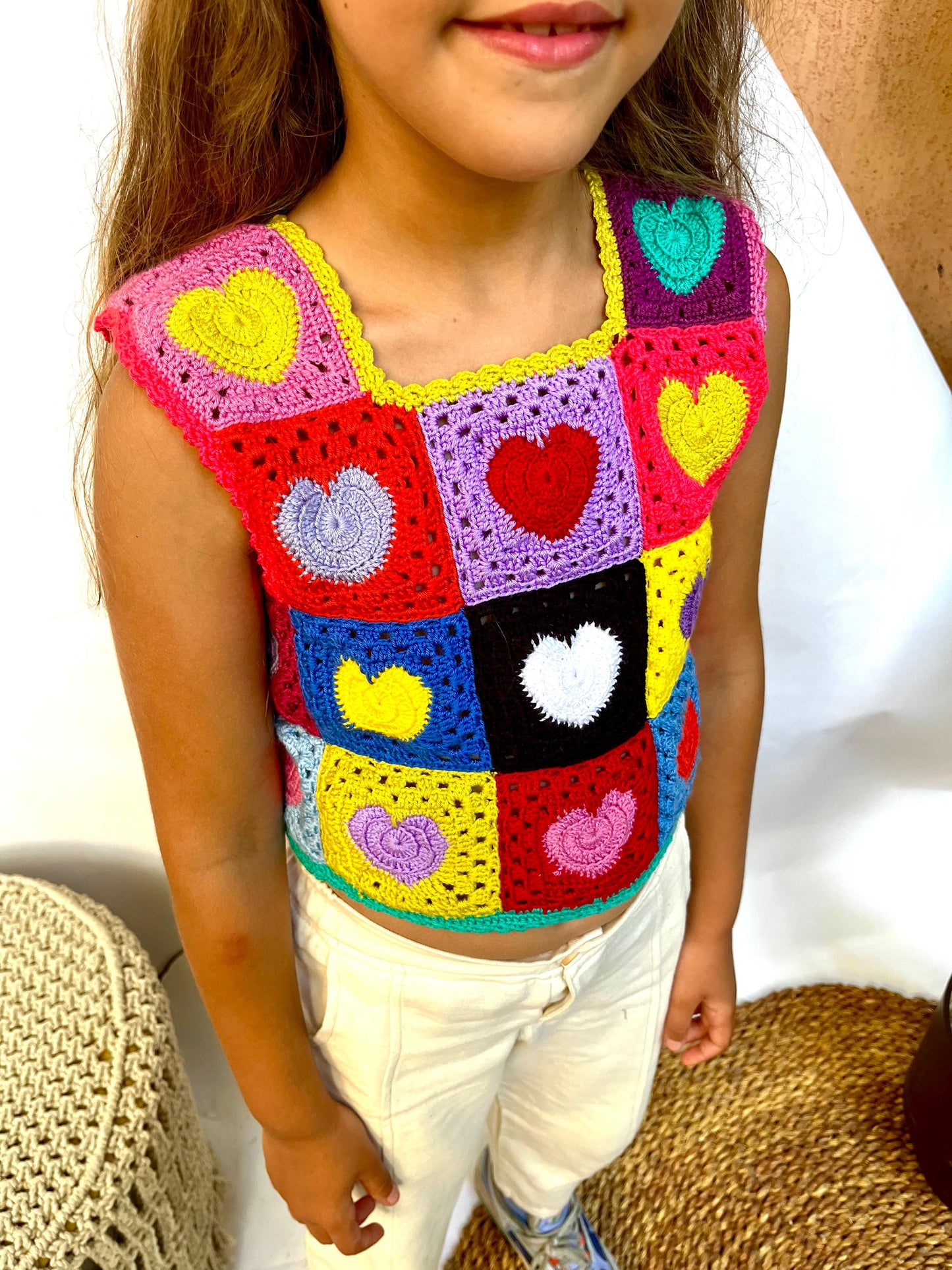 Handmade Colored Top (100% Pure Cotton)