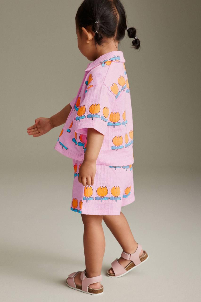 Linen Pink Set