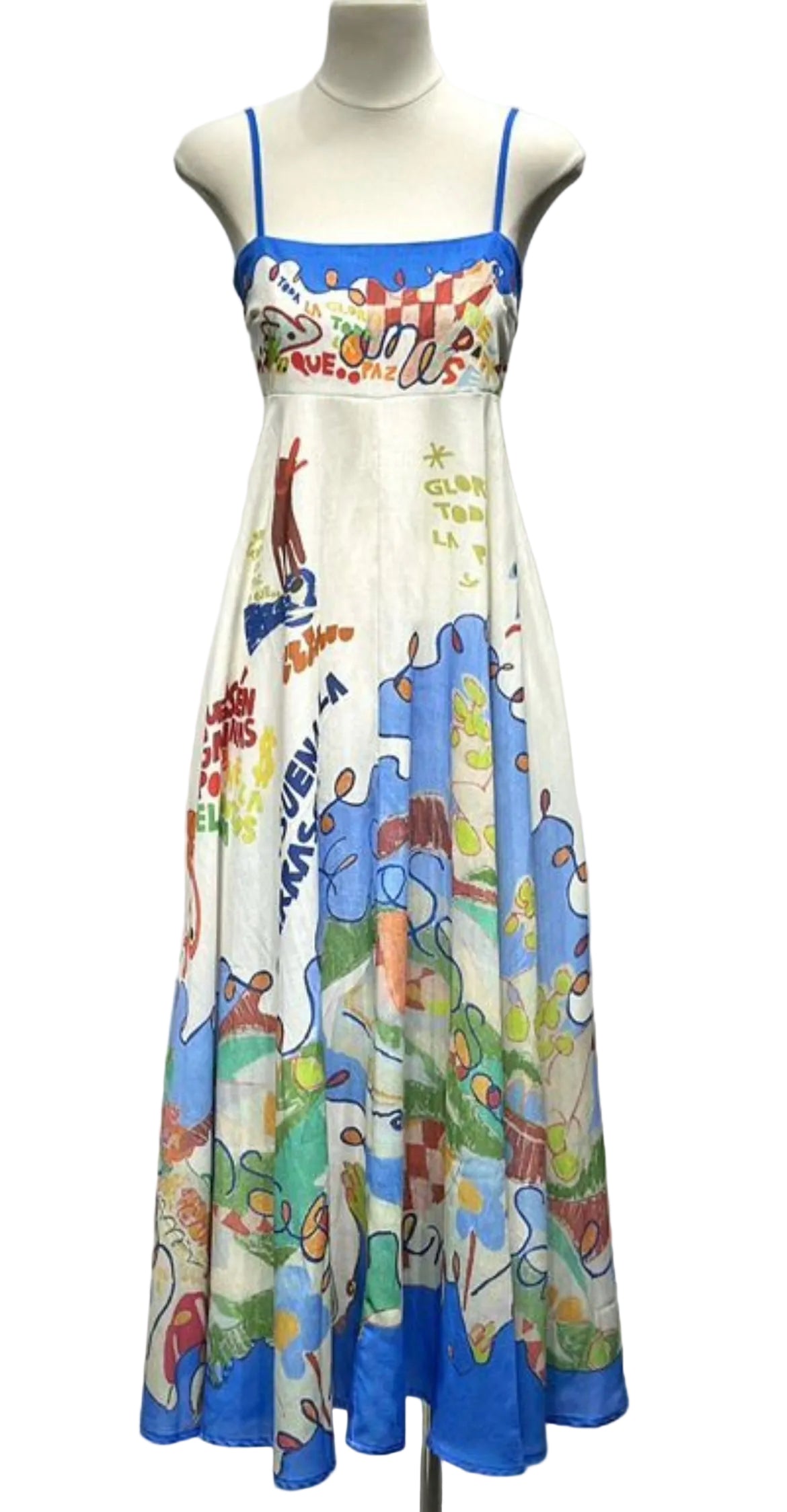 Dress pattern white