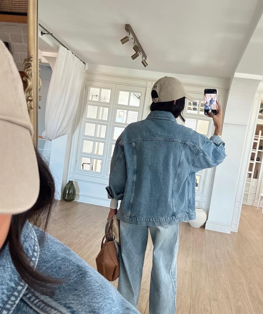Plain Denim Jacket