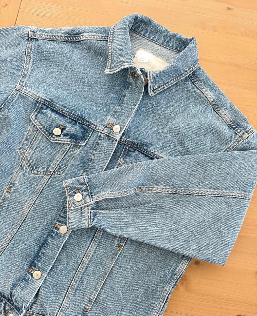 Plain Denim Jacket
