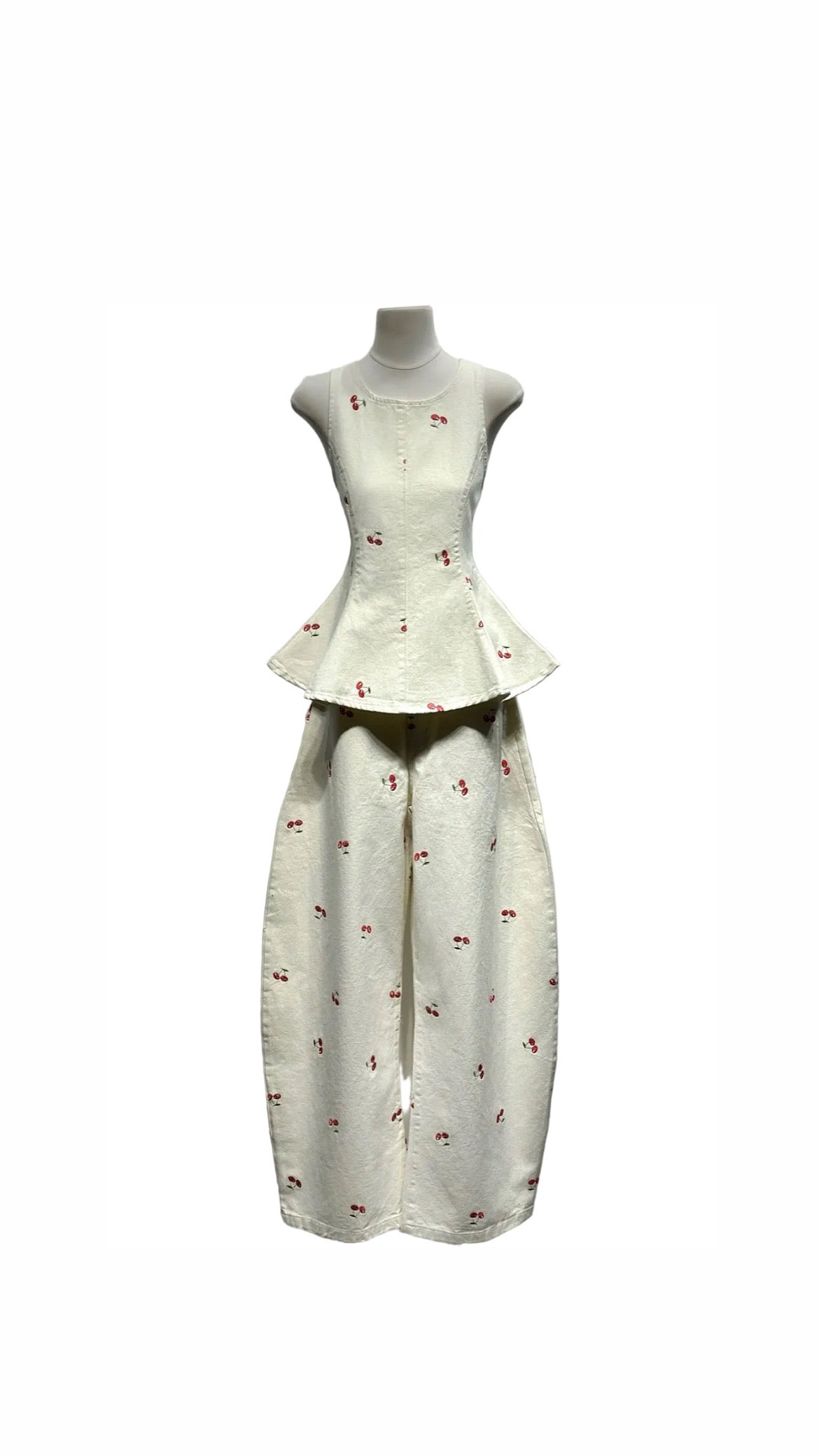 Set offwhite cherry