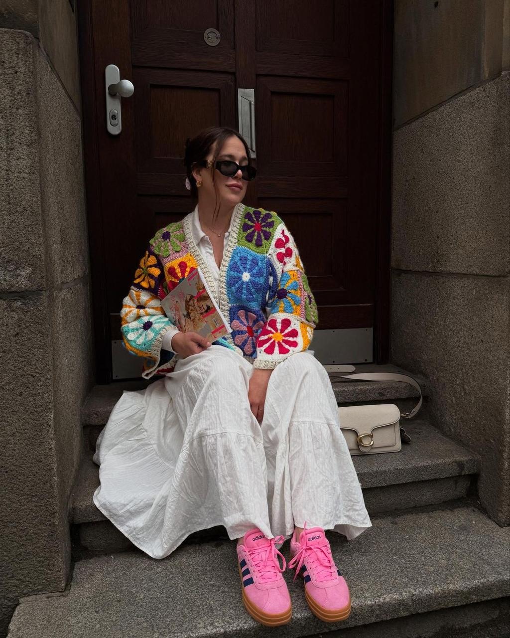 Jacket Crochet offwhite