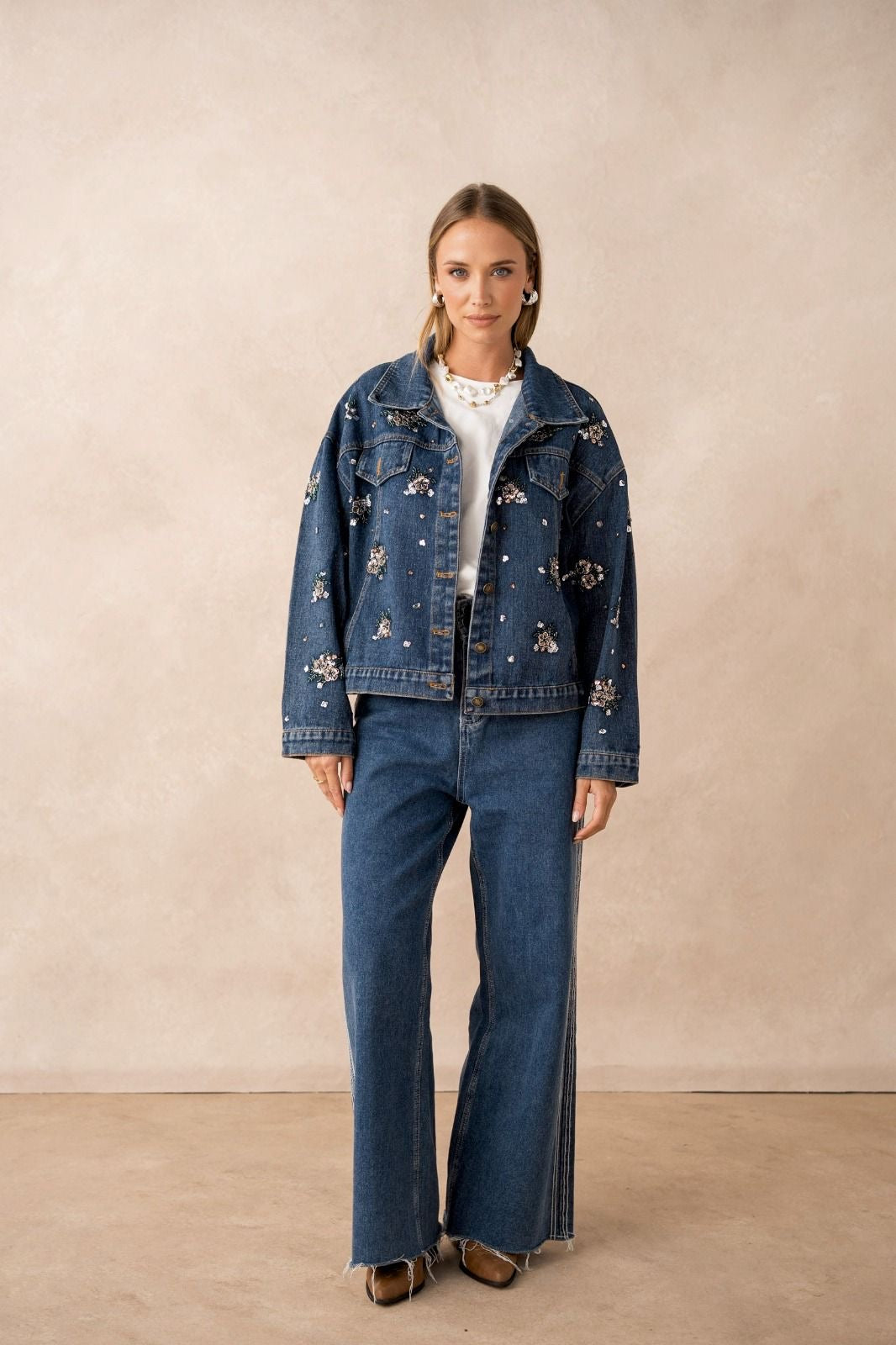 Denim payette