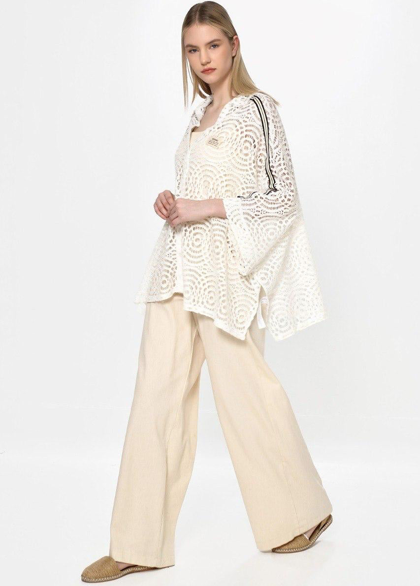 Shirt oversized mesh