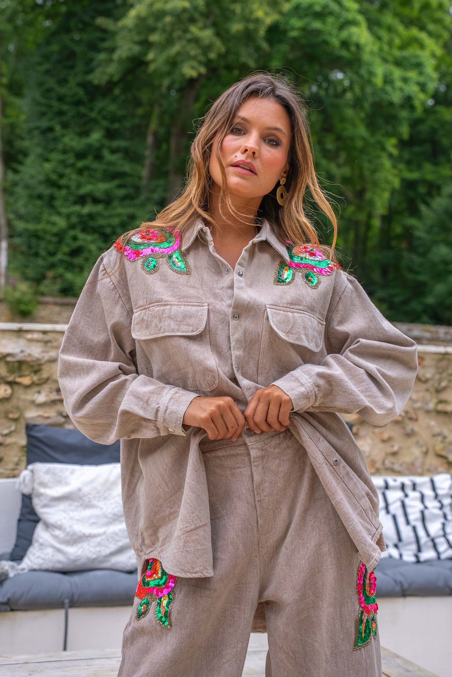 Set G&S embroidery