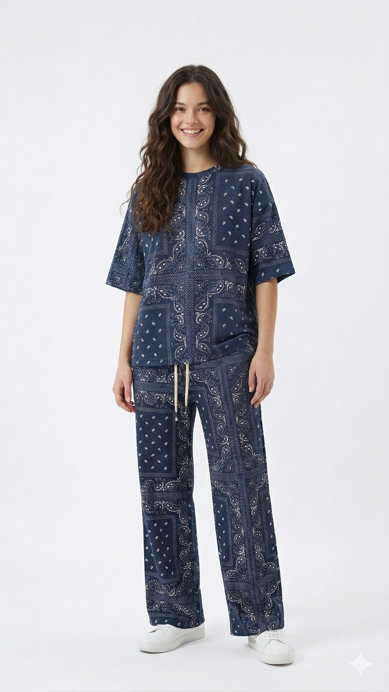 Set bandana navy