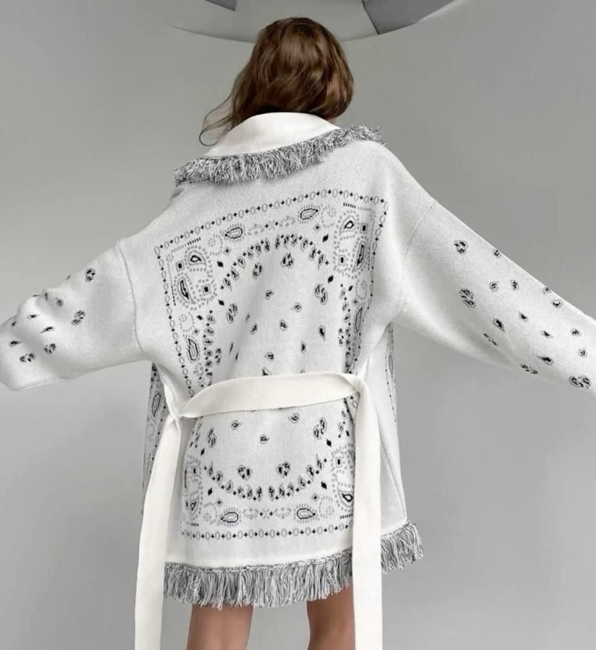 Jacket Bandana White