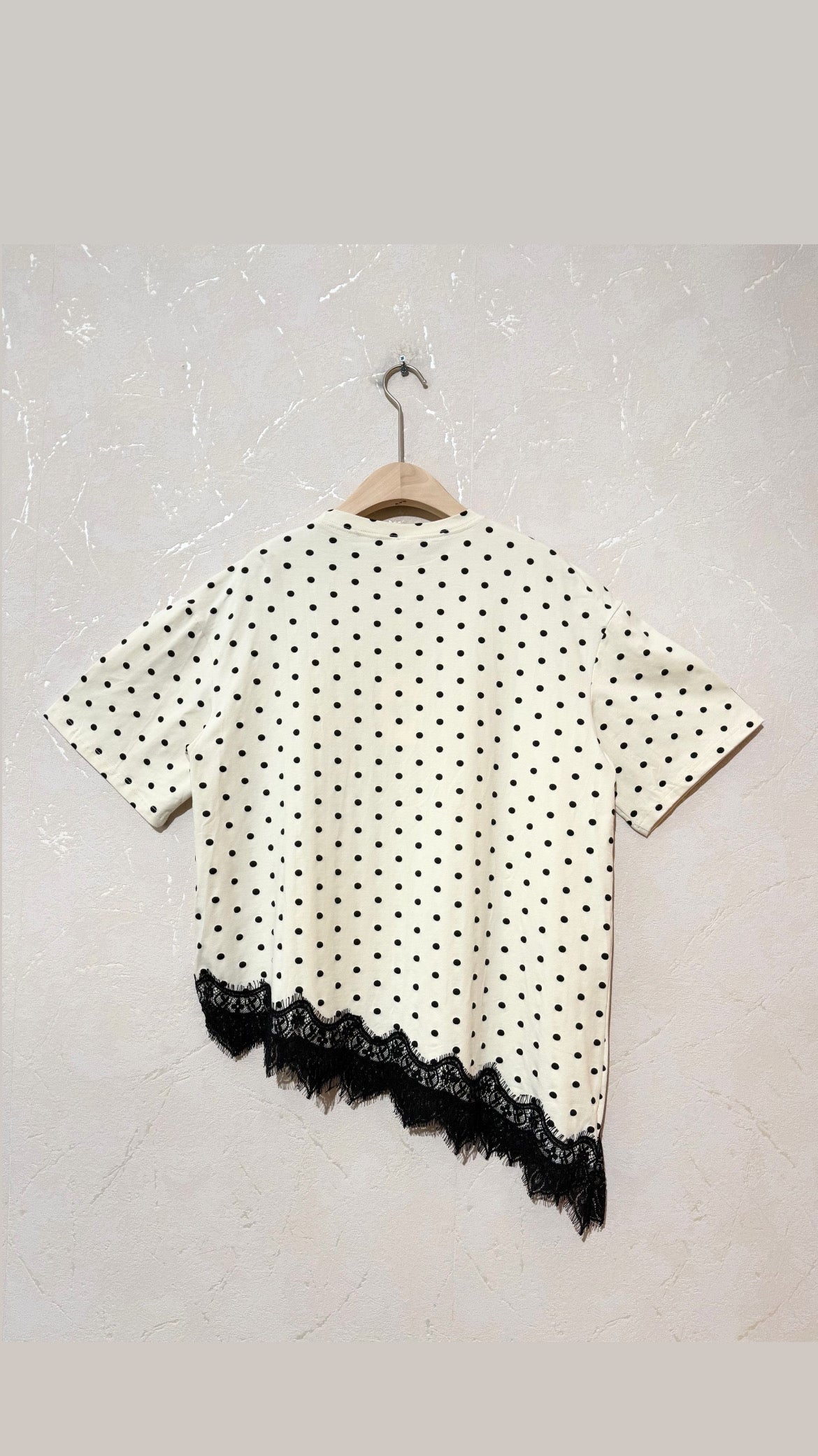 Shirt Polka lace