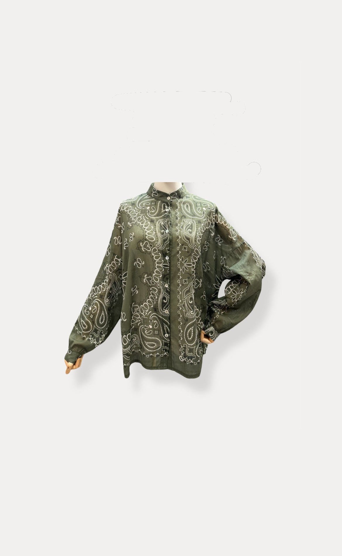 Shirt bandana olive