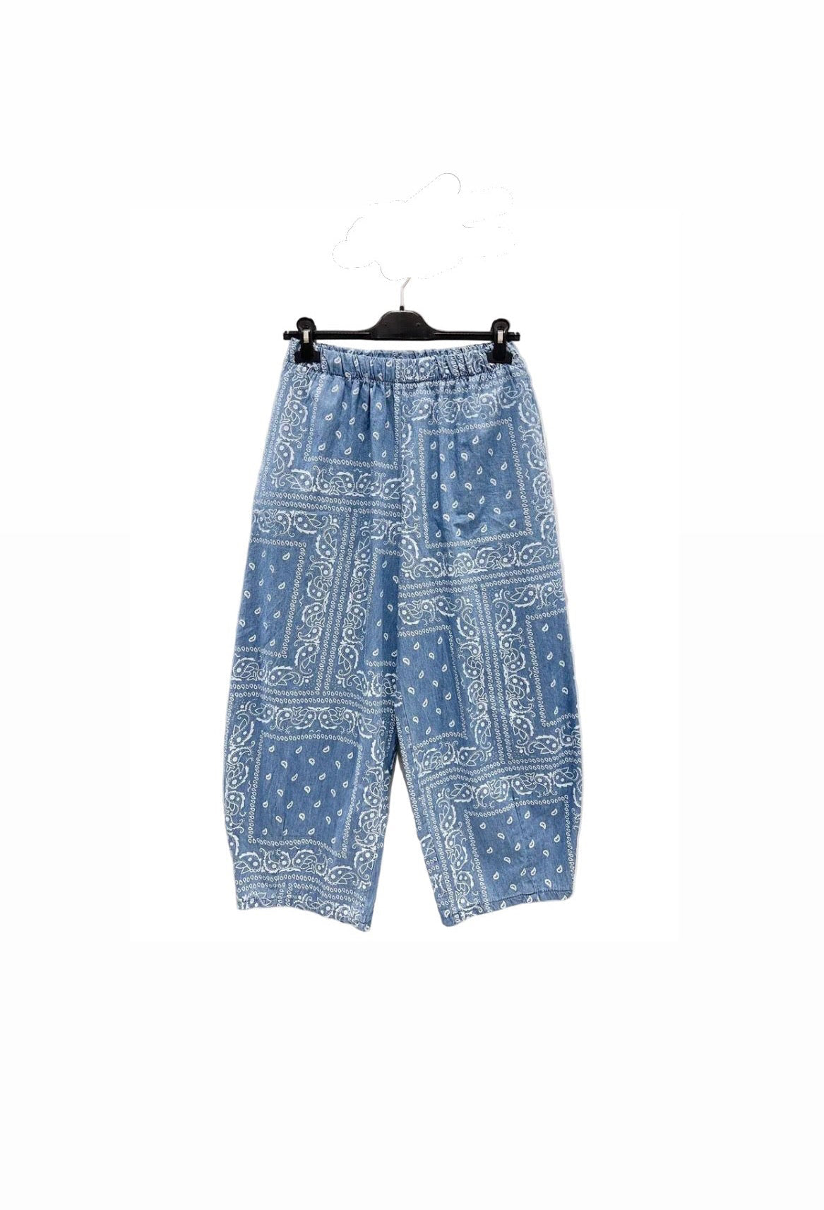 Pants bandana blue