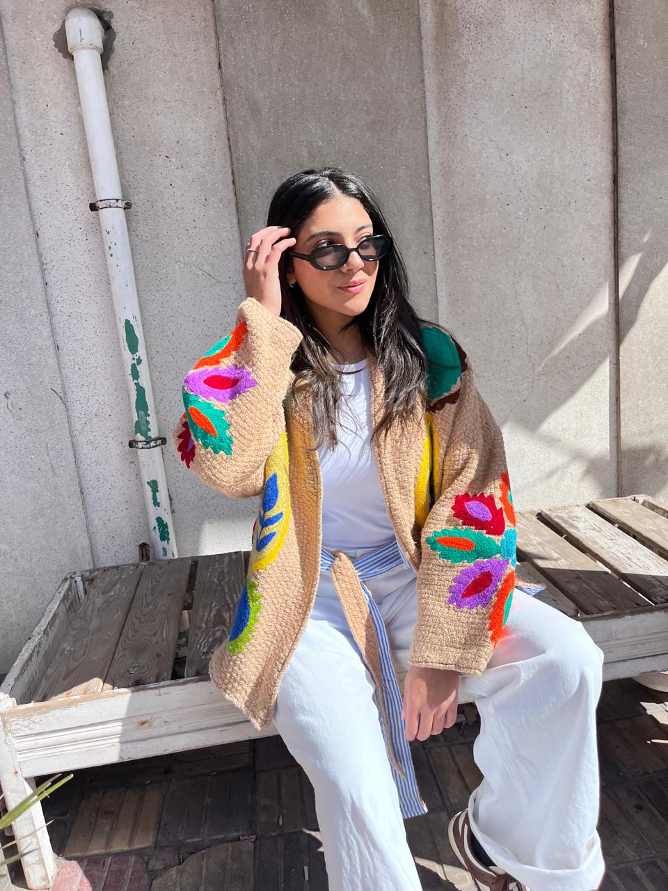 Jacket embroidery