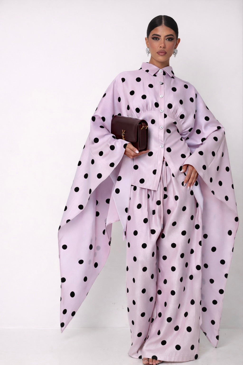 Polka set lillac
