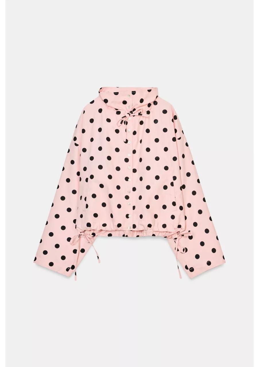 Jacket polka pink
