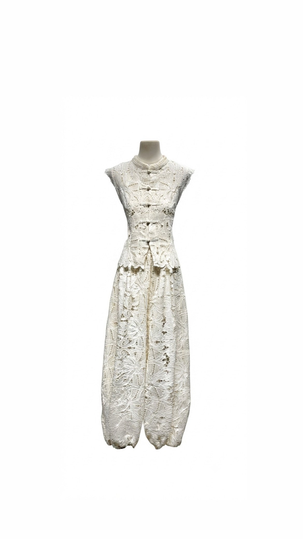Set lace off white