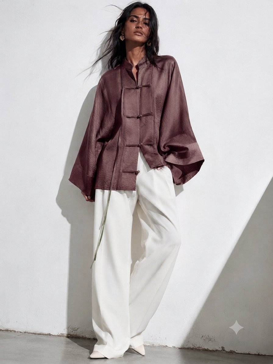 Shirt tang burgundy lighter
