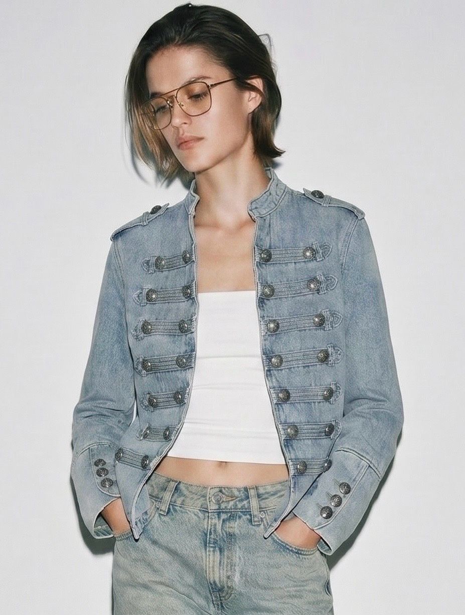 Jacket blue napoleon
