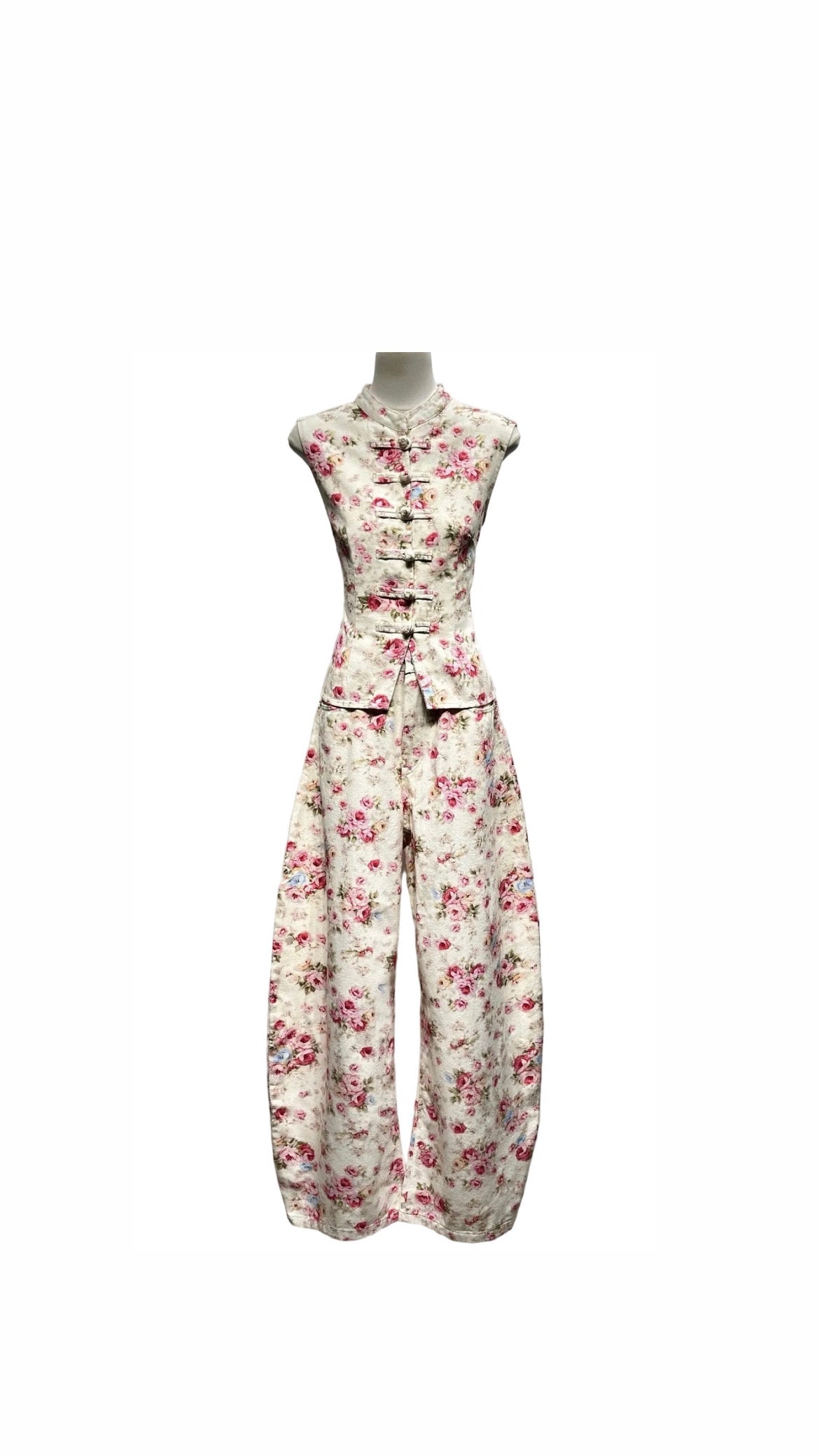 Set floral Offwhite