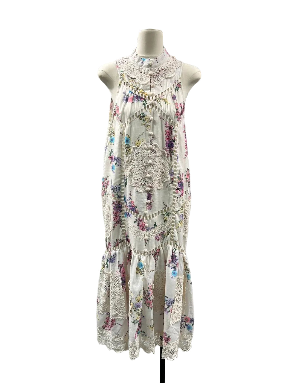 Dress embroidery floral