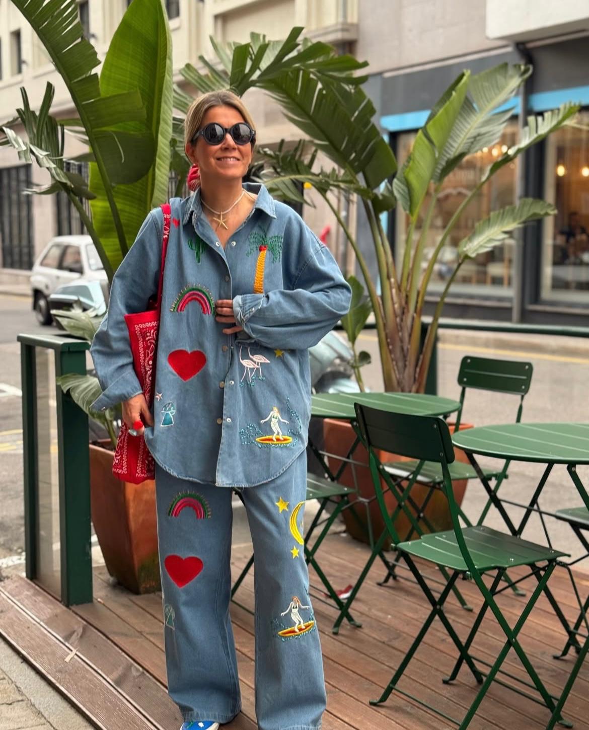 Set Denim Rainbow PQ