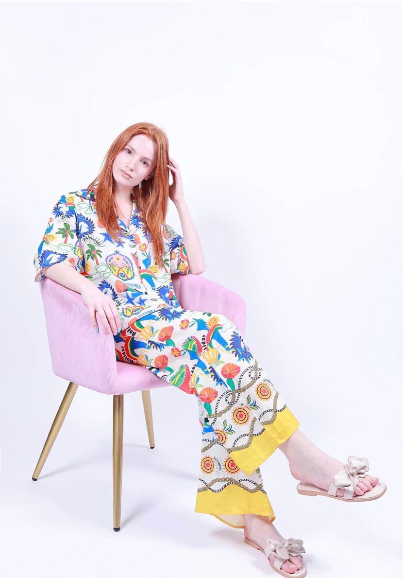 Calra Printed Set