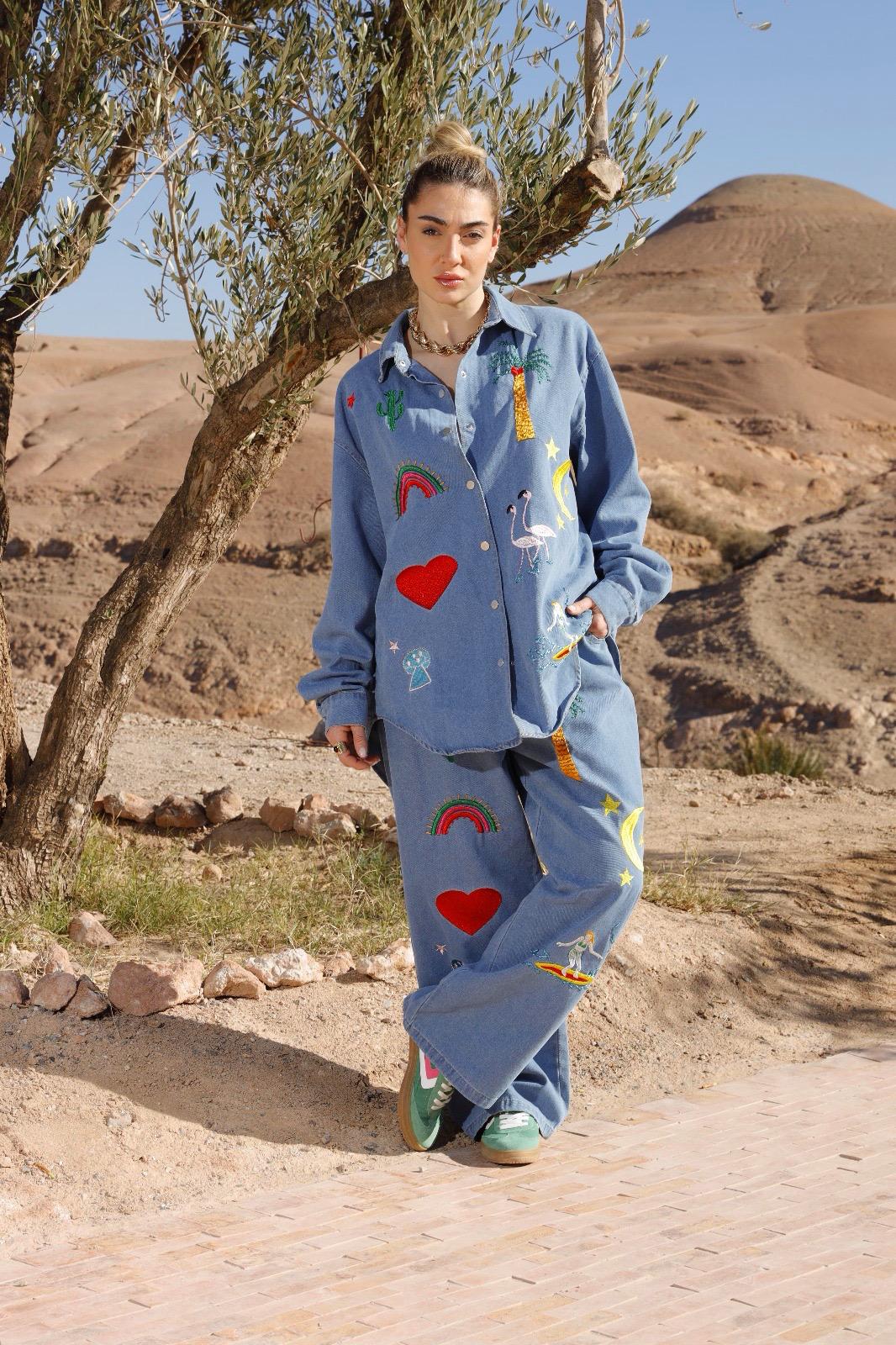 Set Denim Rainbow PQ