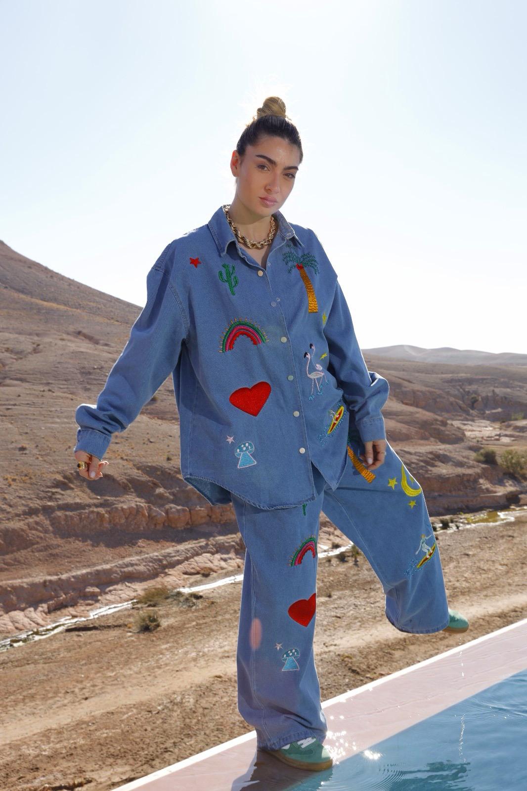 Set Denim Rainbow PQ