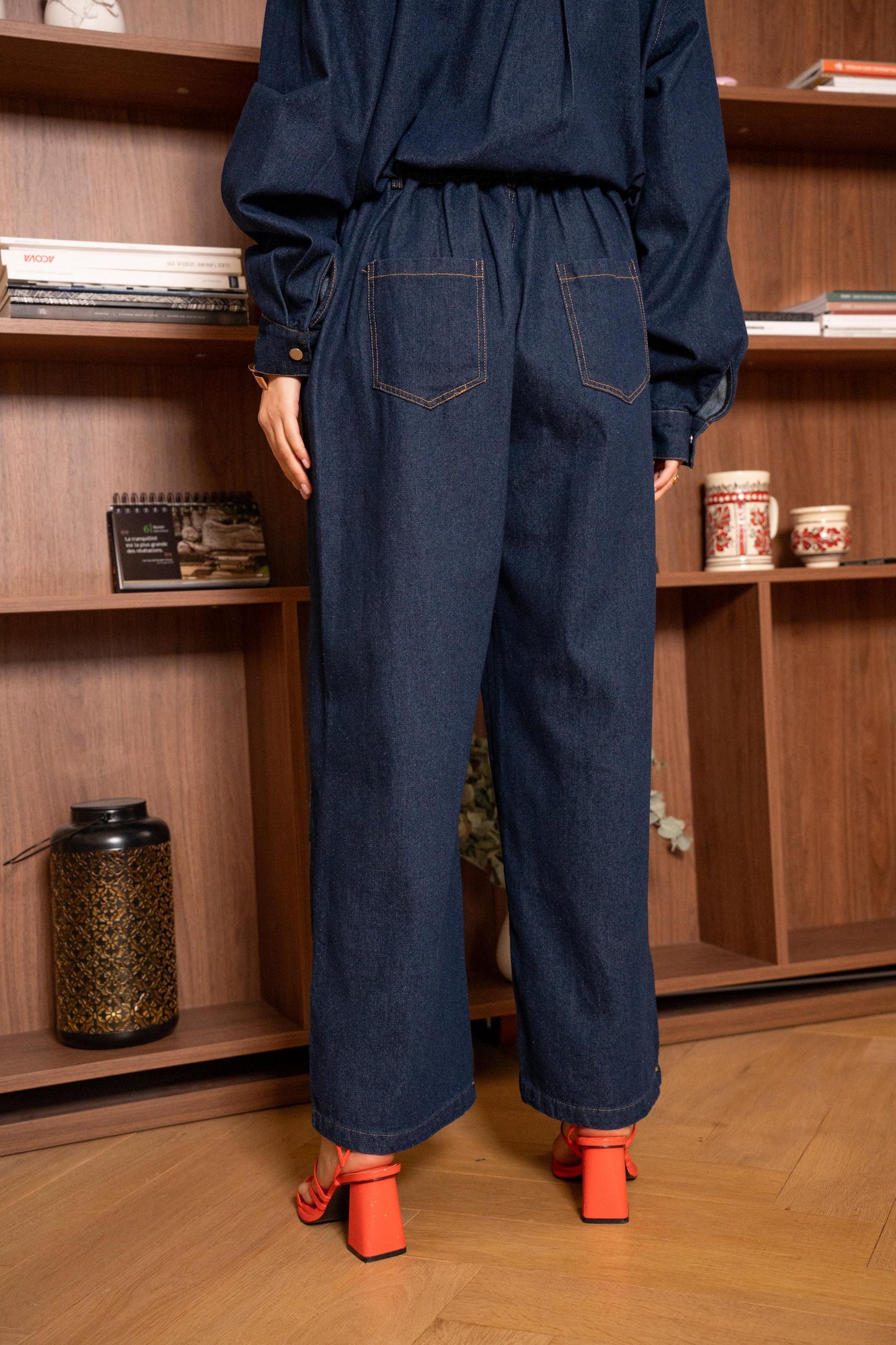 Dark Blue Set Denim Rainbow PQ