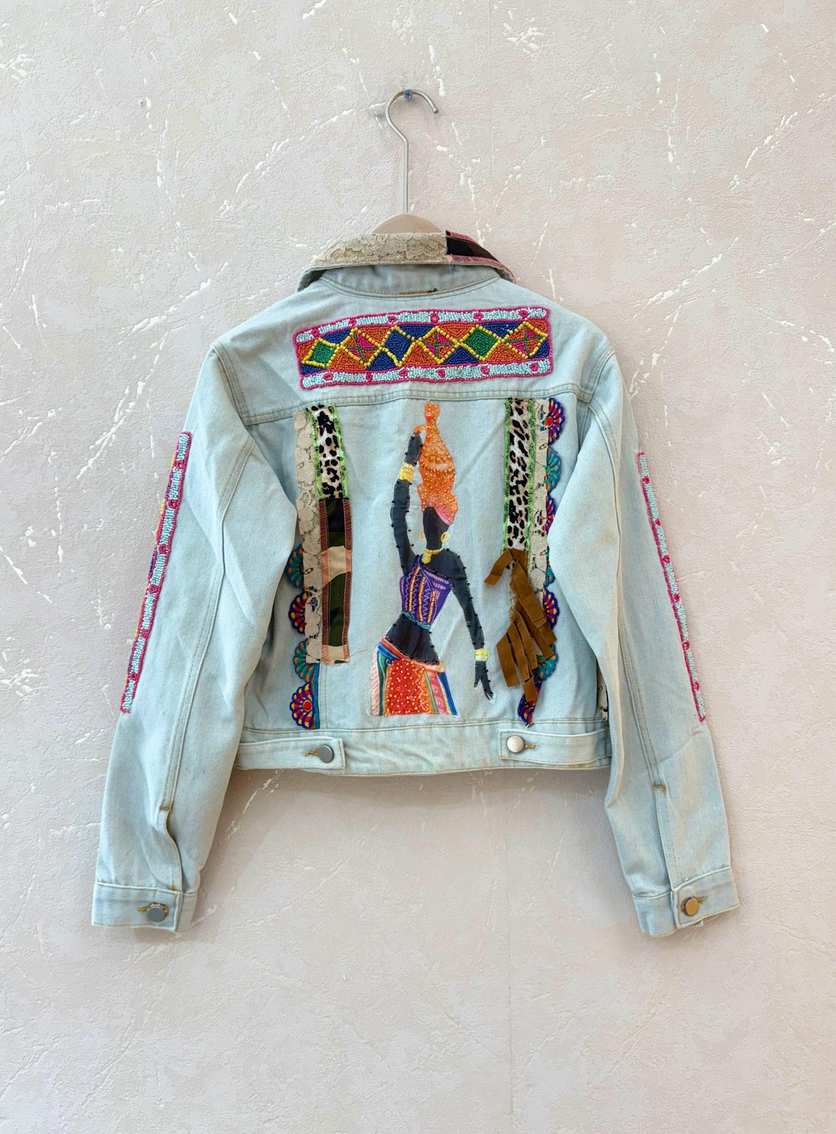 Jacket Denim Handmade