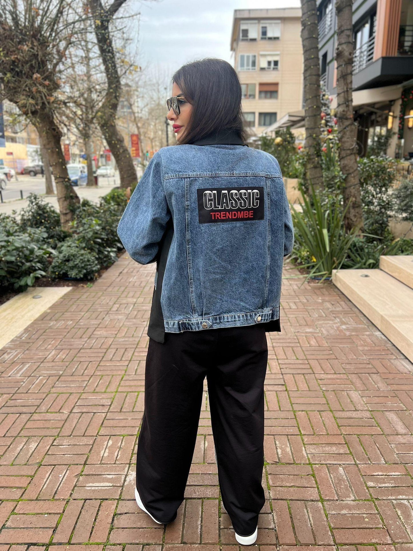 Blazer Mix Denim Max