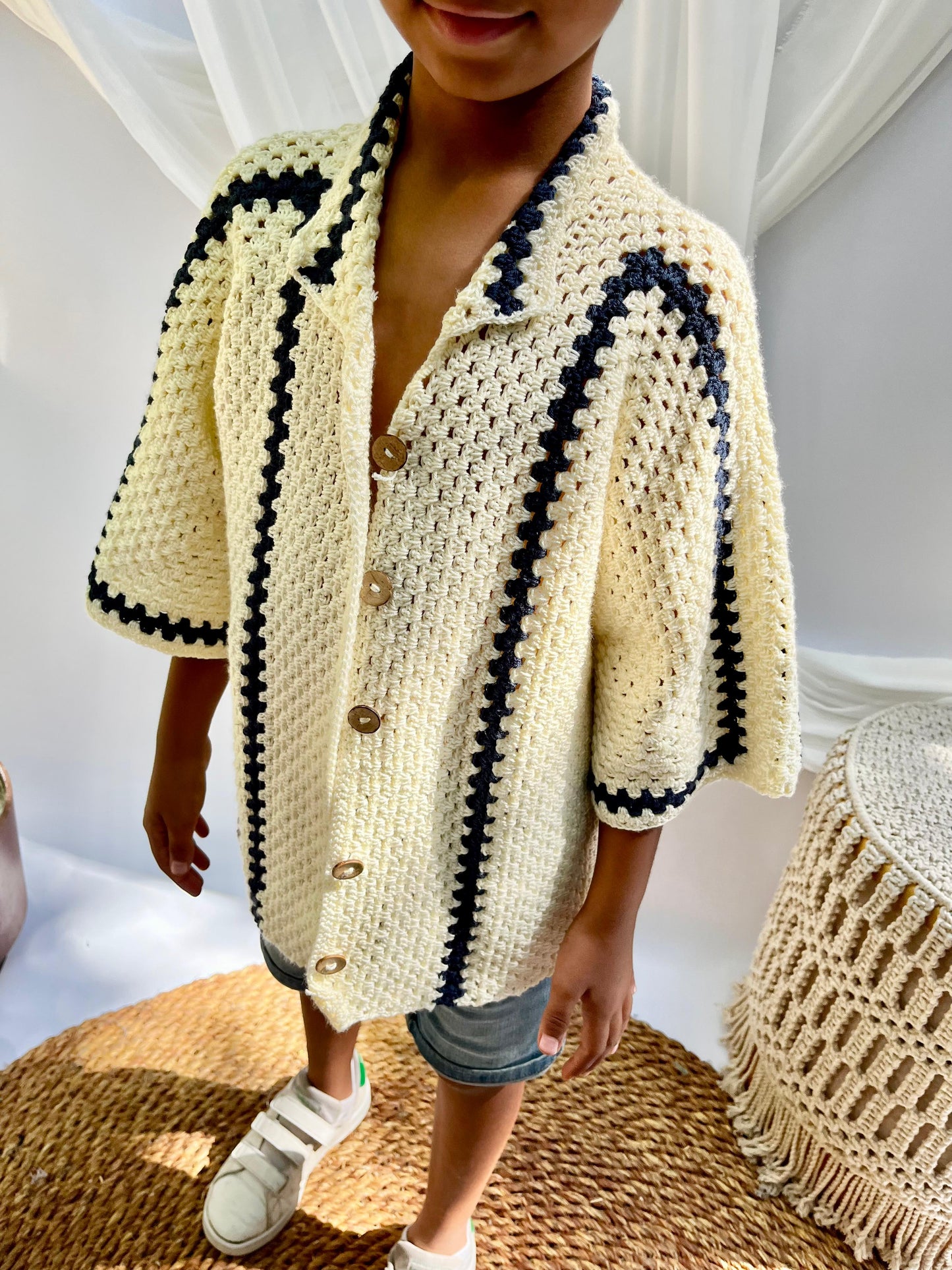 Off-white Strip Crochet