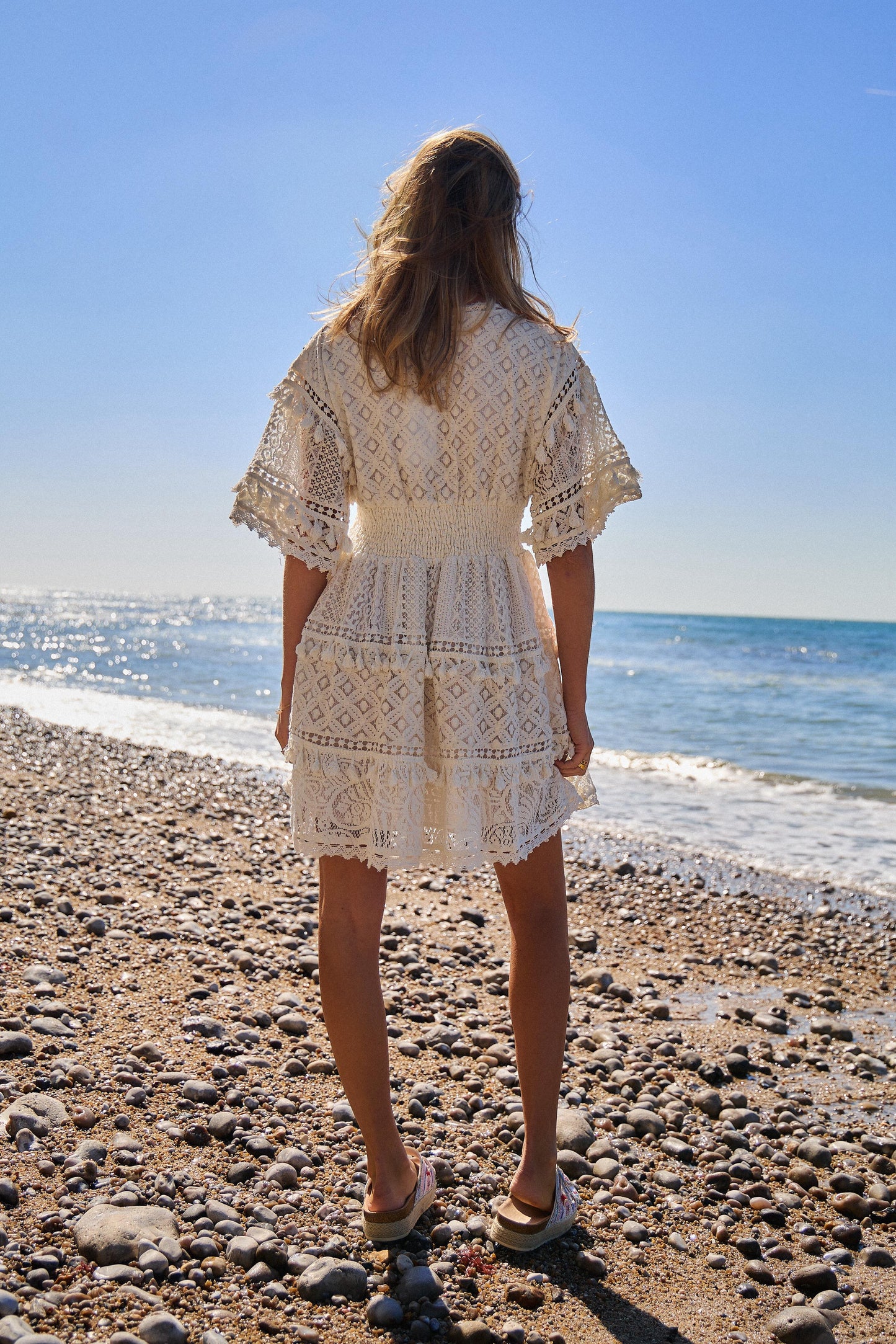 Dress Off White Beach