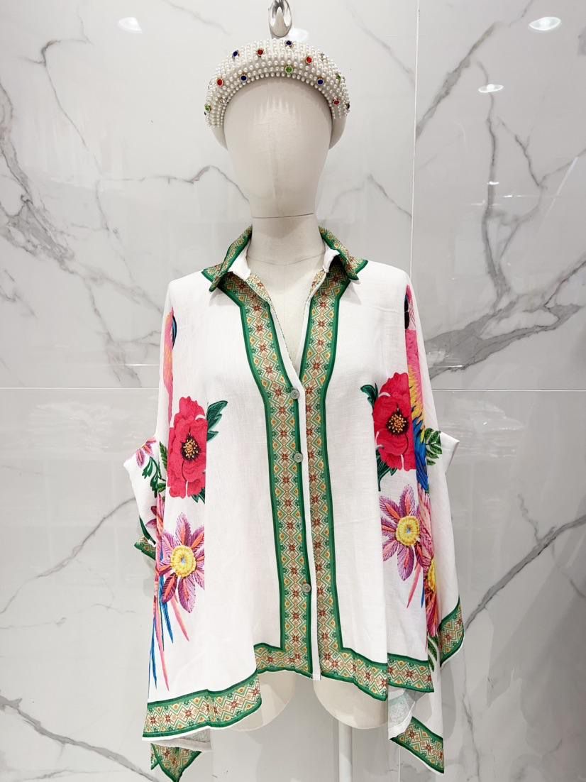 Pink Carrot Shirt Linen