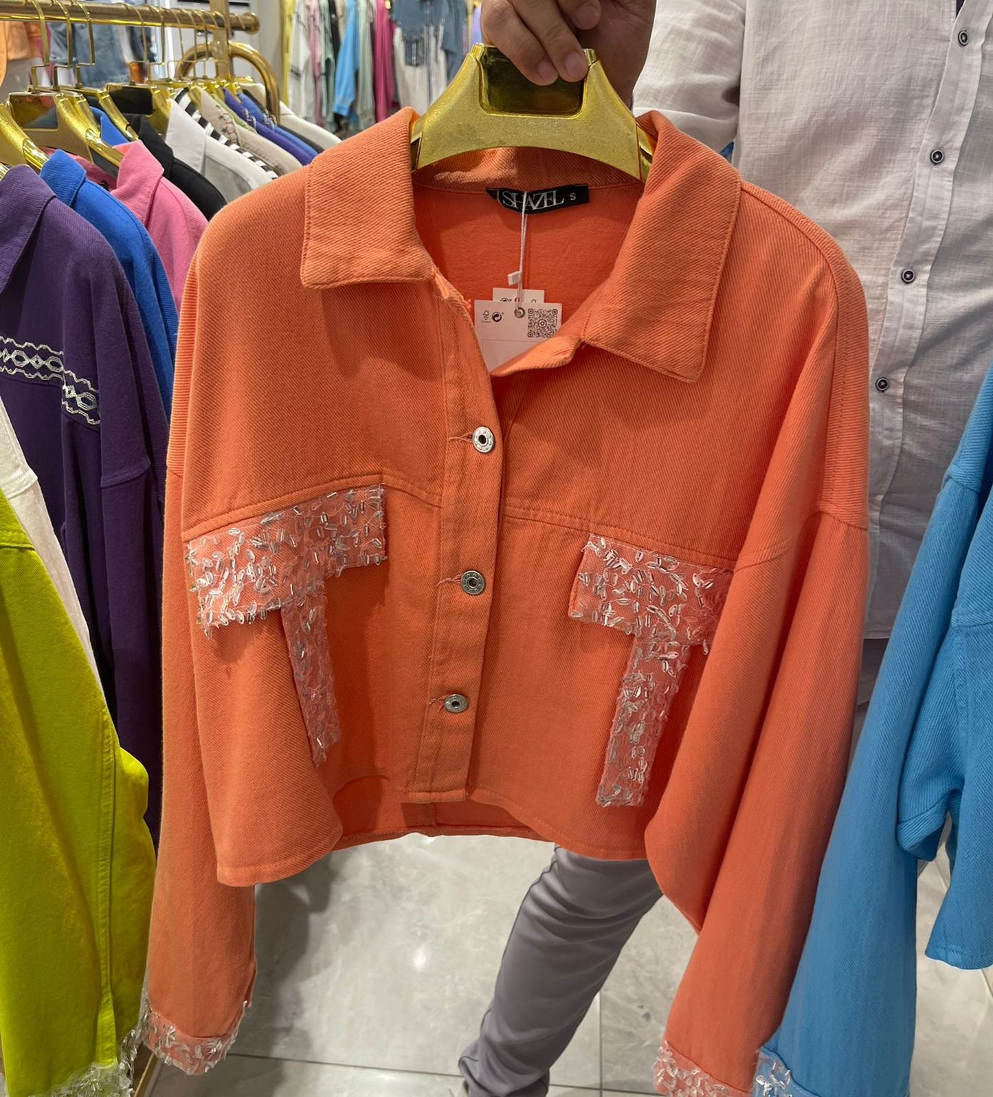 Shazel Jacket Orange