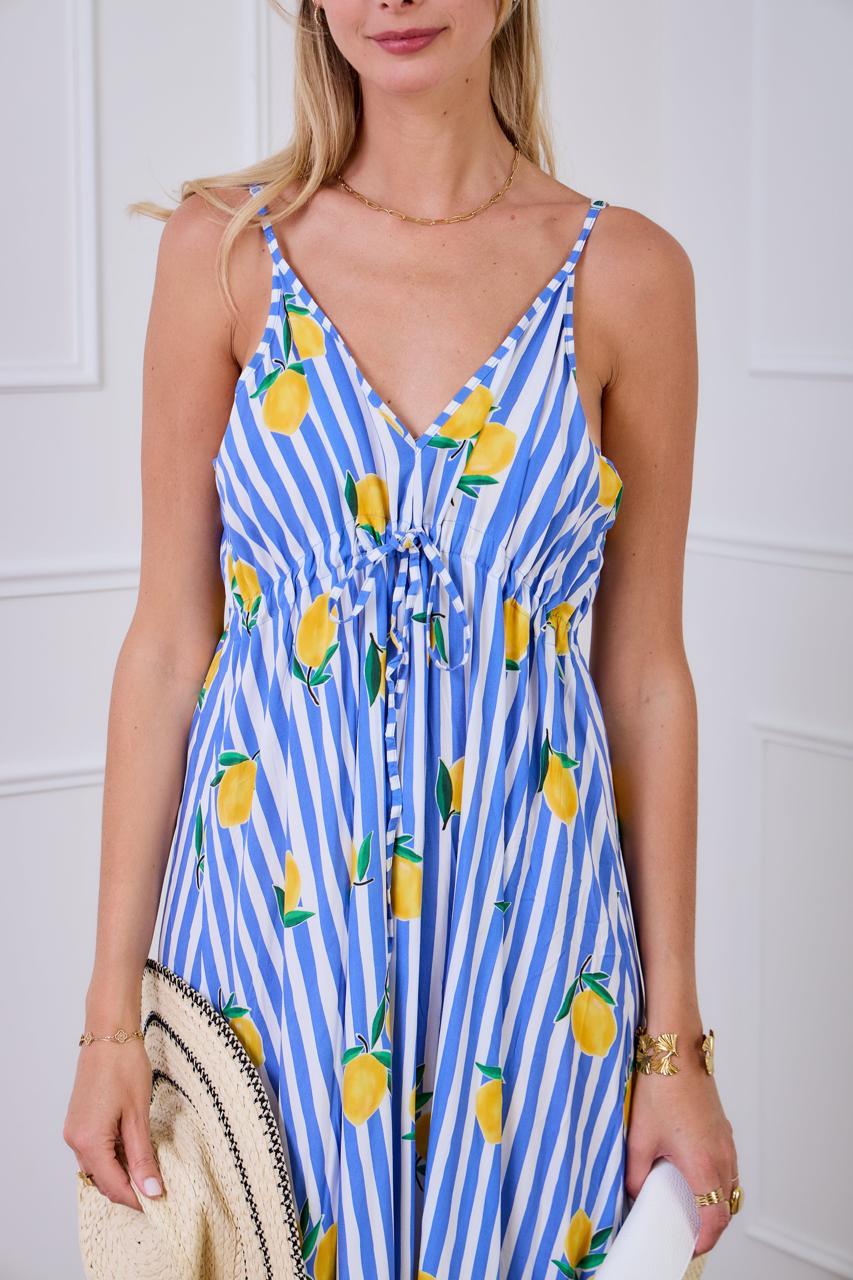 Dress Blue Lemon