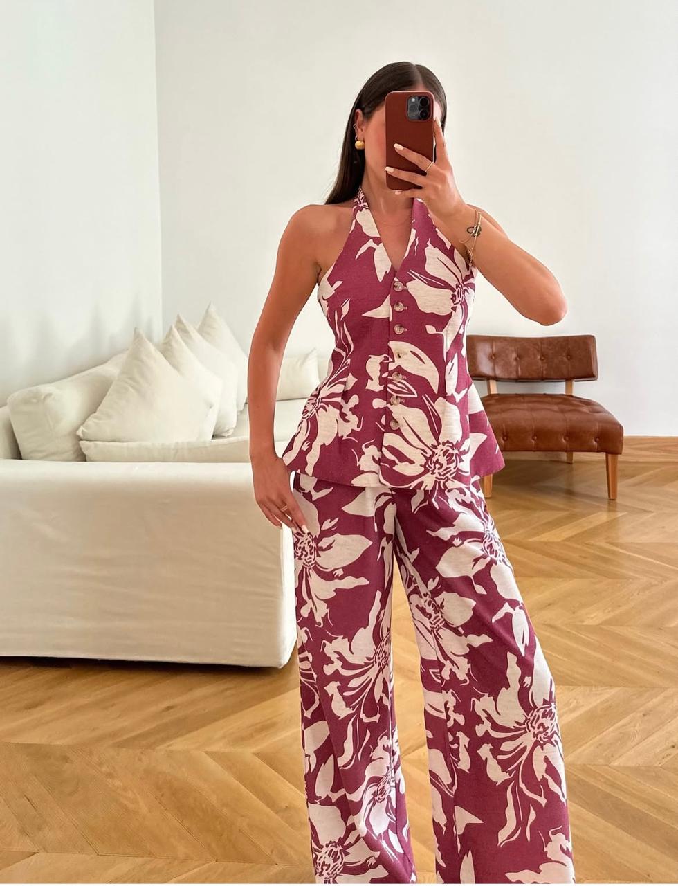 Set Flora Vest