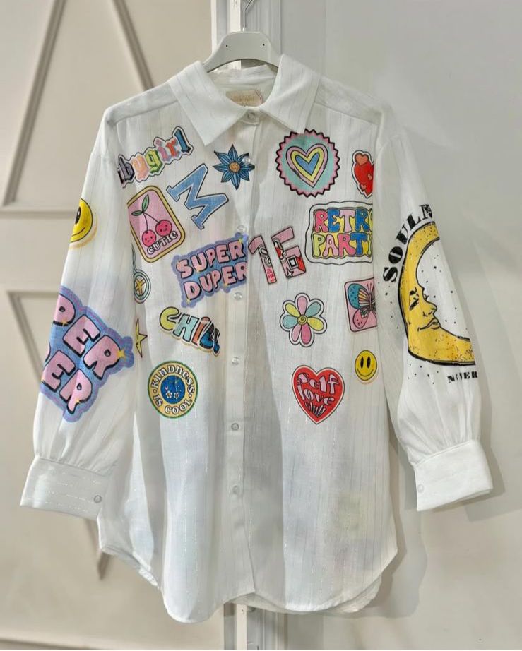 Cherry Shirt Linen Pattern