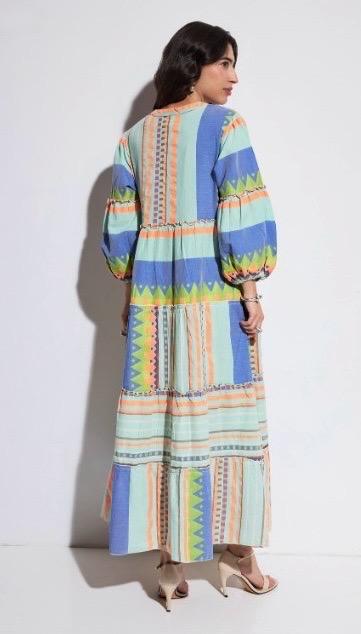 Dress Orlin Long Sleeves Colorful