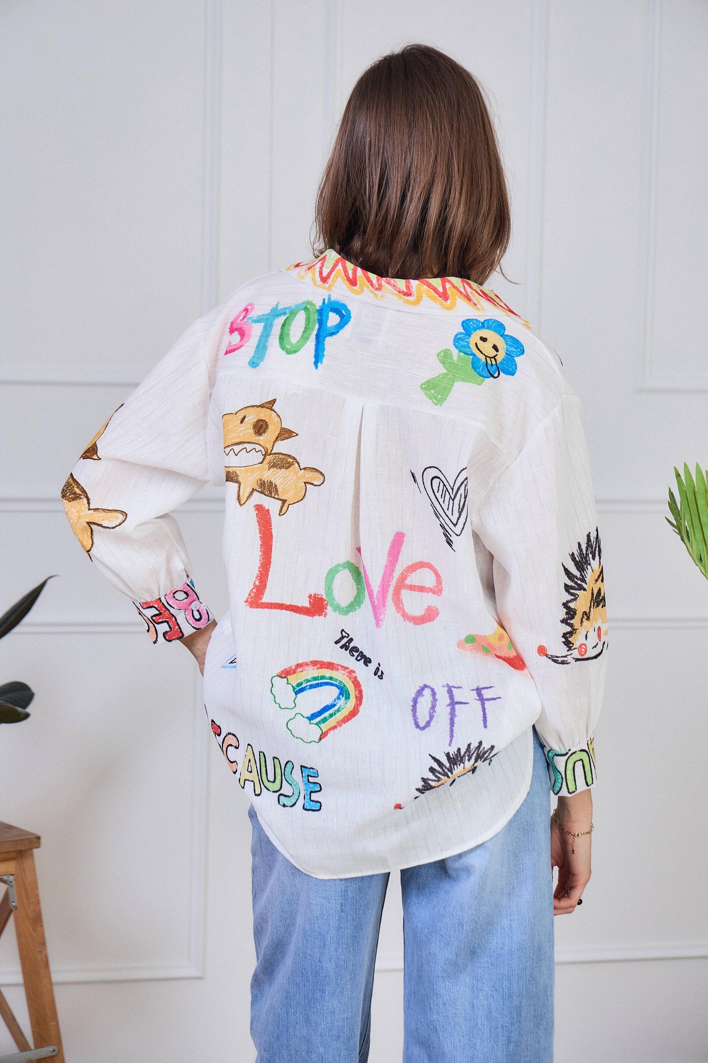 Love Shirt Linen Pattern