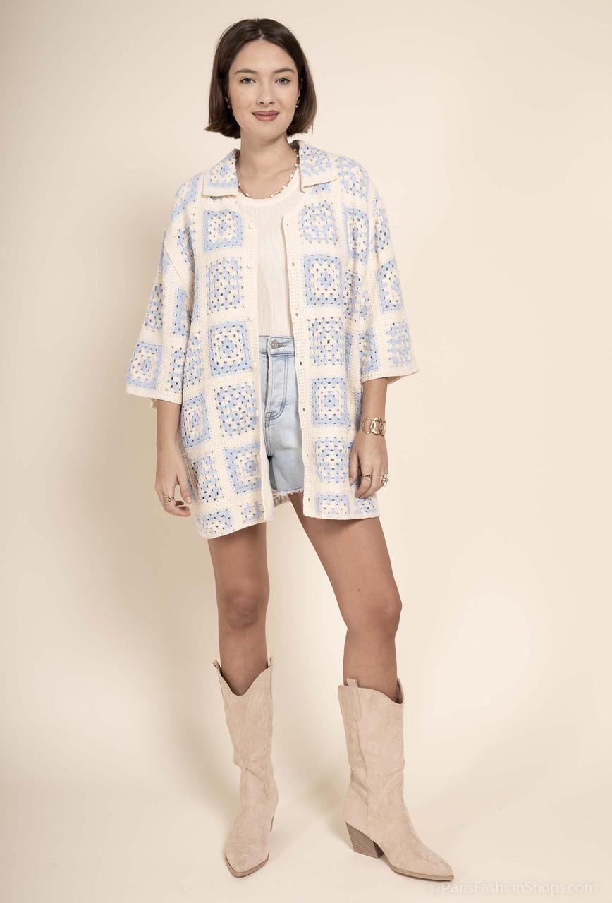 Crochet Exquis Blue
